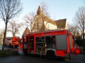 Brand in Kirche Koeln Muelheim Tiefenthalstr   P32